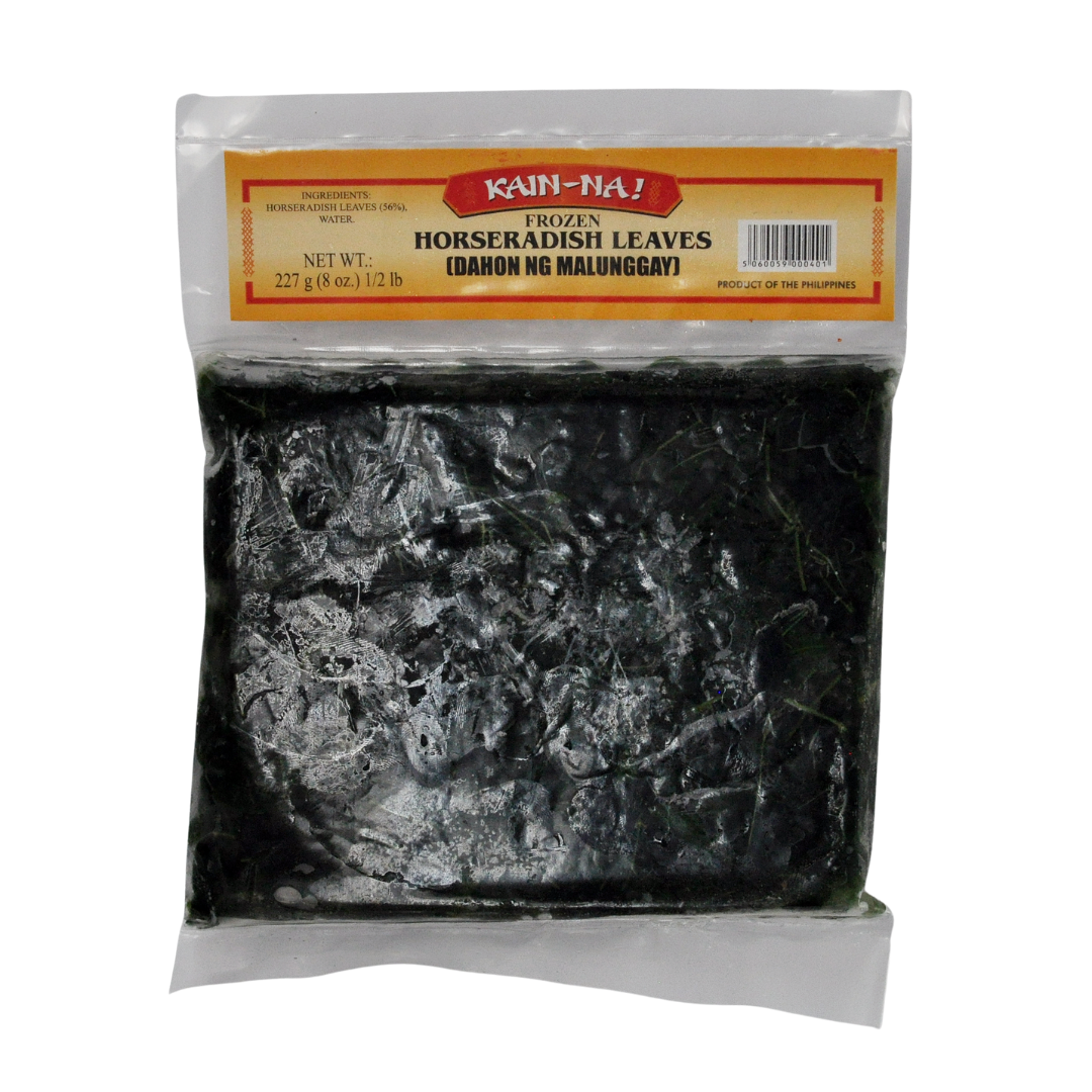 Filipino Frozen Horseradish Leaves (Mallungay) 227g by KainNa Thai