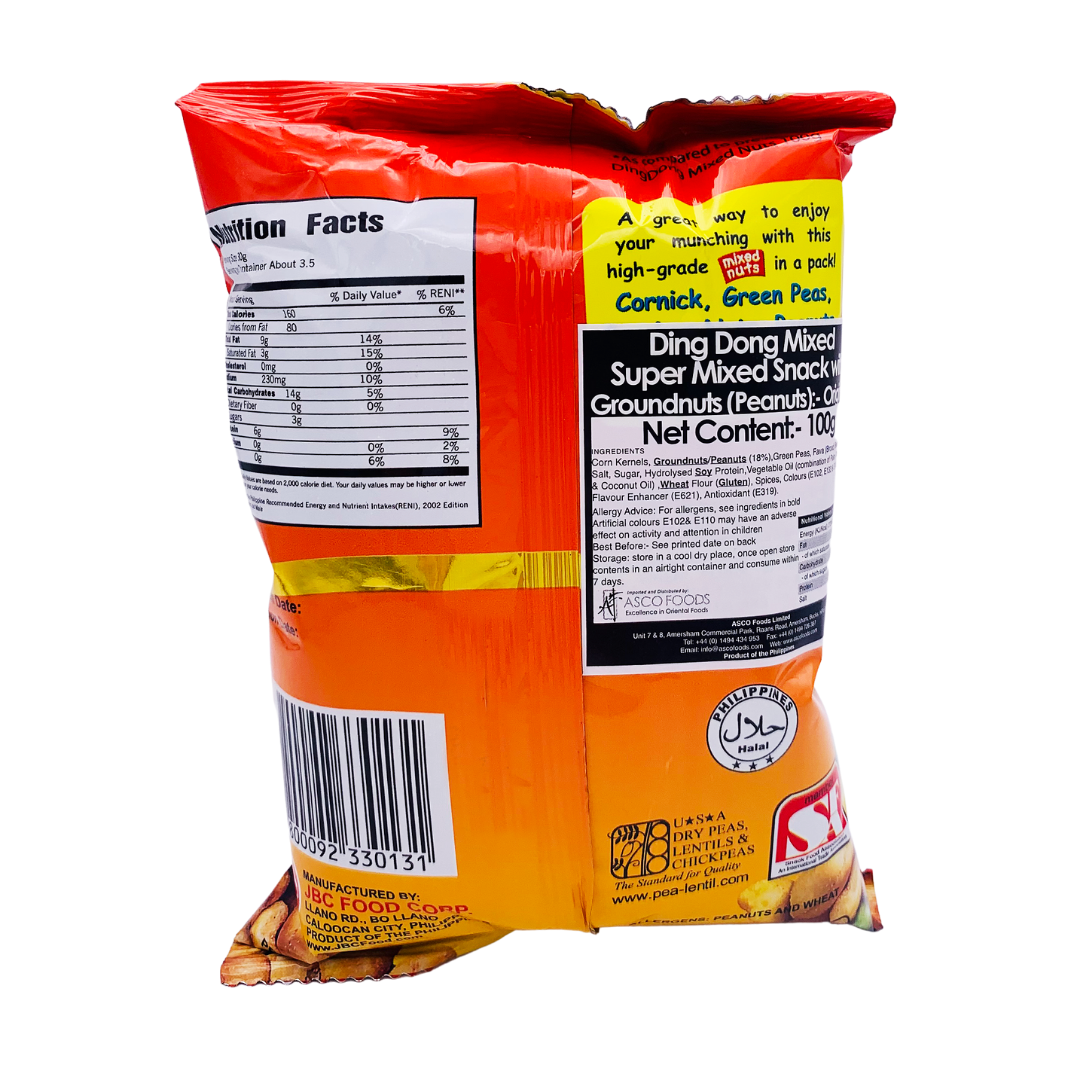 Super Mix Mixed Nuts 100g by Ding Dong Thai Food Online (authentic