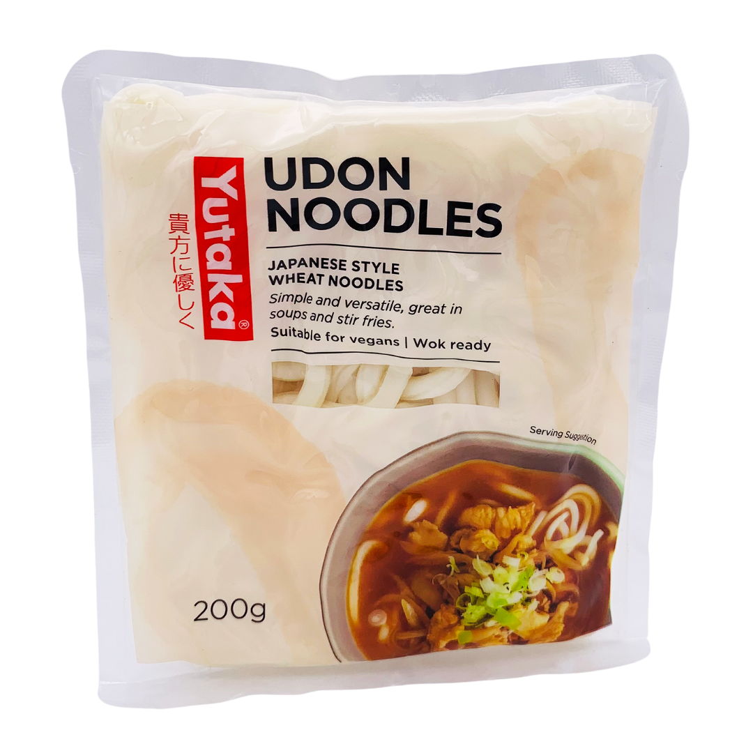 Japanese Wok Ready Udon Noodles 200g by Yutaka Thai Food Online