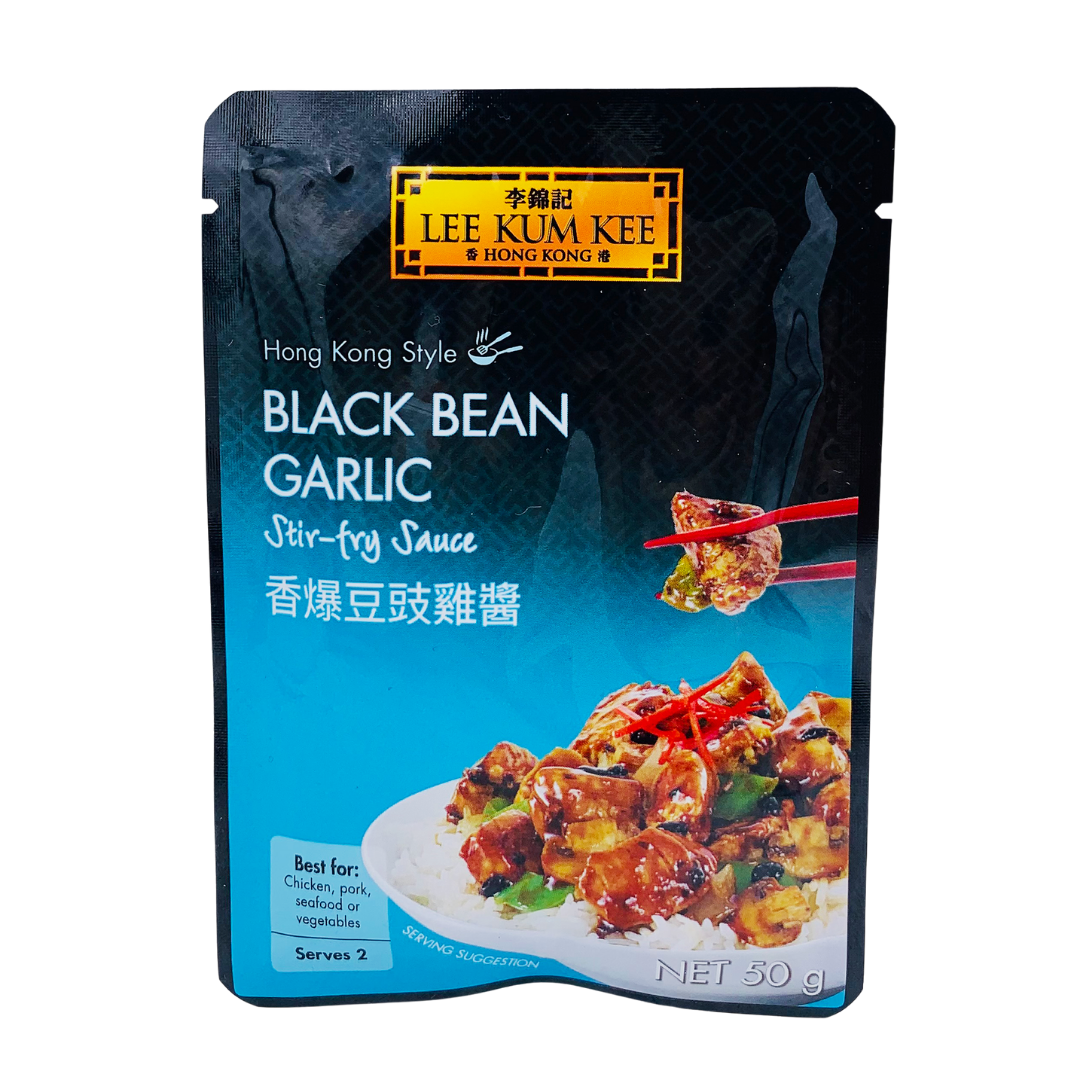 Black Bean Garlic Stir Fry Packet Sauce 50g by Lee Kum Kee Thai Food Online (authentic Thai
