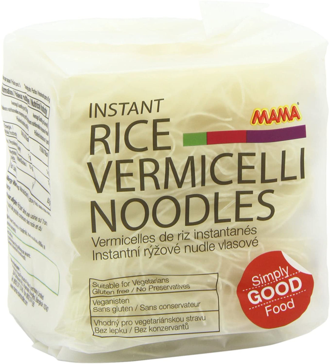 Instant Rice Vermicelli (225g) by Mama Thai Food Online (authentic Thai supermarket)