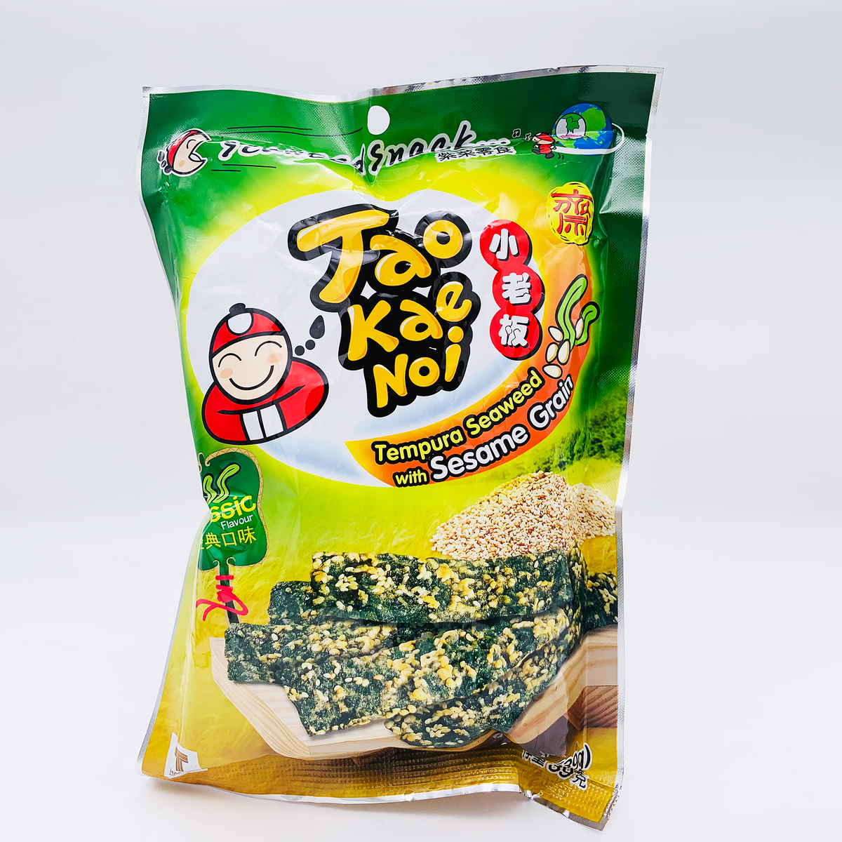 HiTempura Seaweed Sesame Grain Crunch 39g by Tao Kae Noi Thai Food