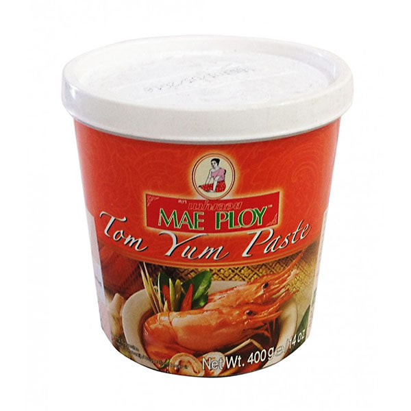 Thai tom yum paste (400g tub) by Mae Ploy - Thai Food Online (your authentic Thai supermarket)
