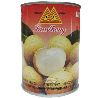 Longan in syrup