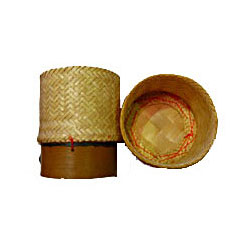 Bamboo Rice Container