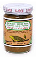 Pickled mud fish