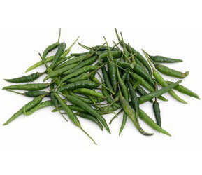 Small Green Chillies