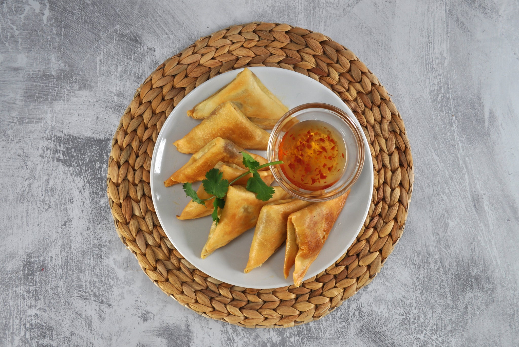 5 Ingredient Curried Samosas