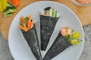 3 Easy Temaki Recipes (Without Raw Fish)