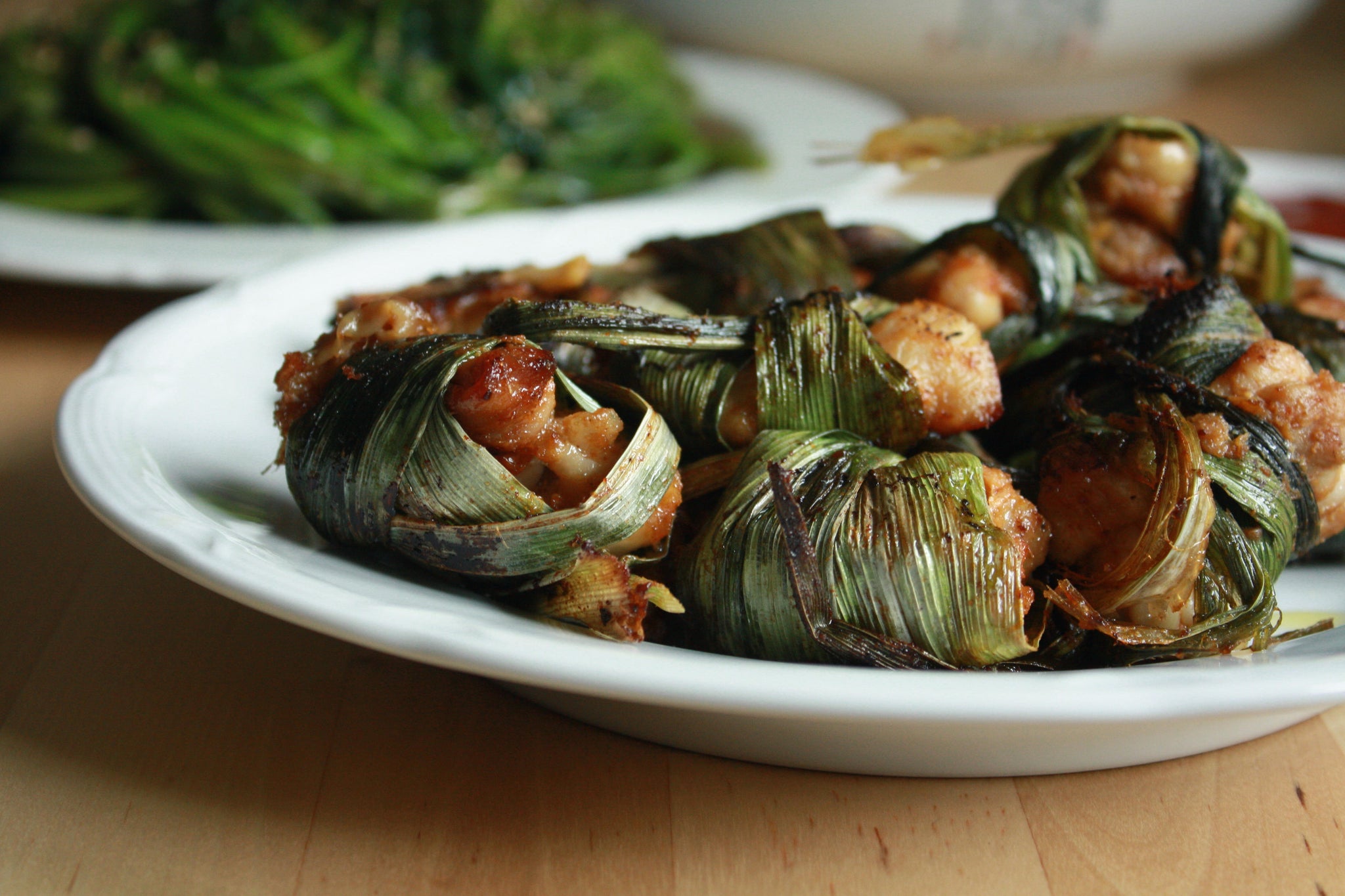 Chicken Wrapped in Pandan Leaves Recipe