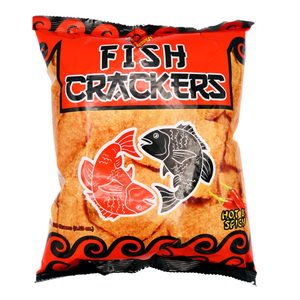 Fish Crackers - Hot and Spicy Flavour 100g by Hobe Chick Boy