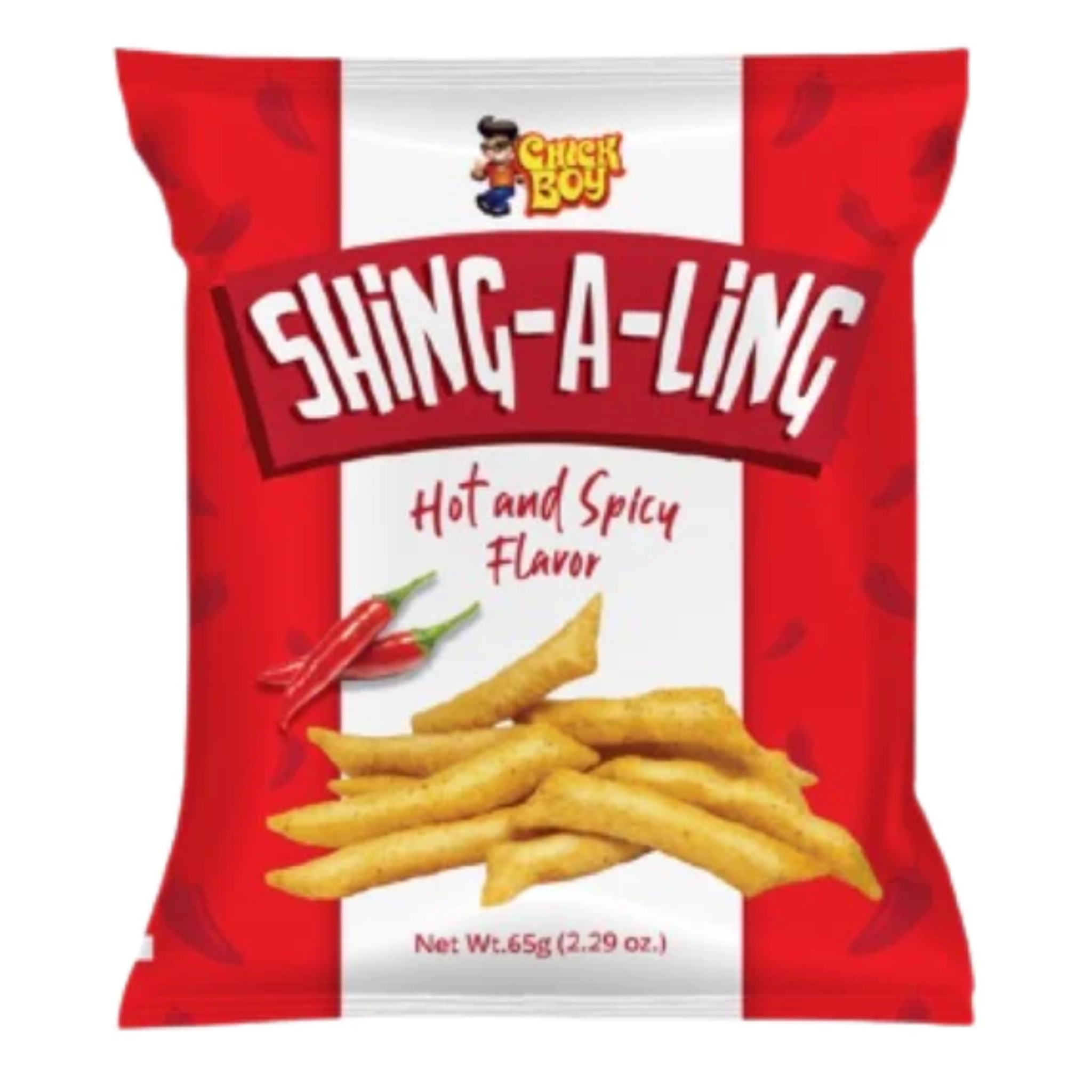 Shing-A-Ling - Hot and Spicy Flavour 65g by Hobe Chick Boy