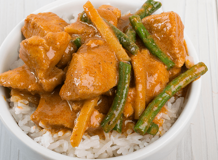Red curry in thai cheap language
