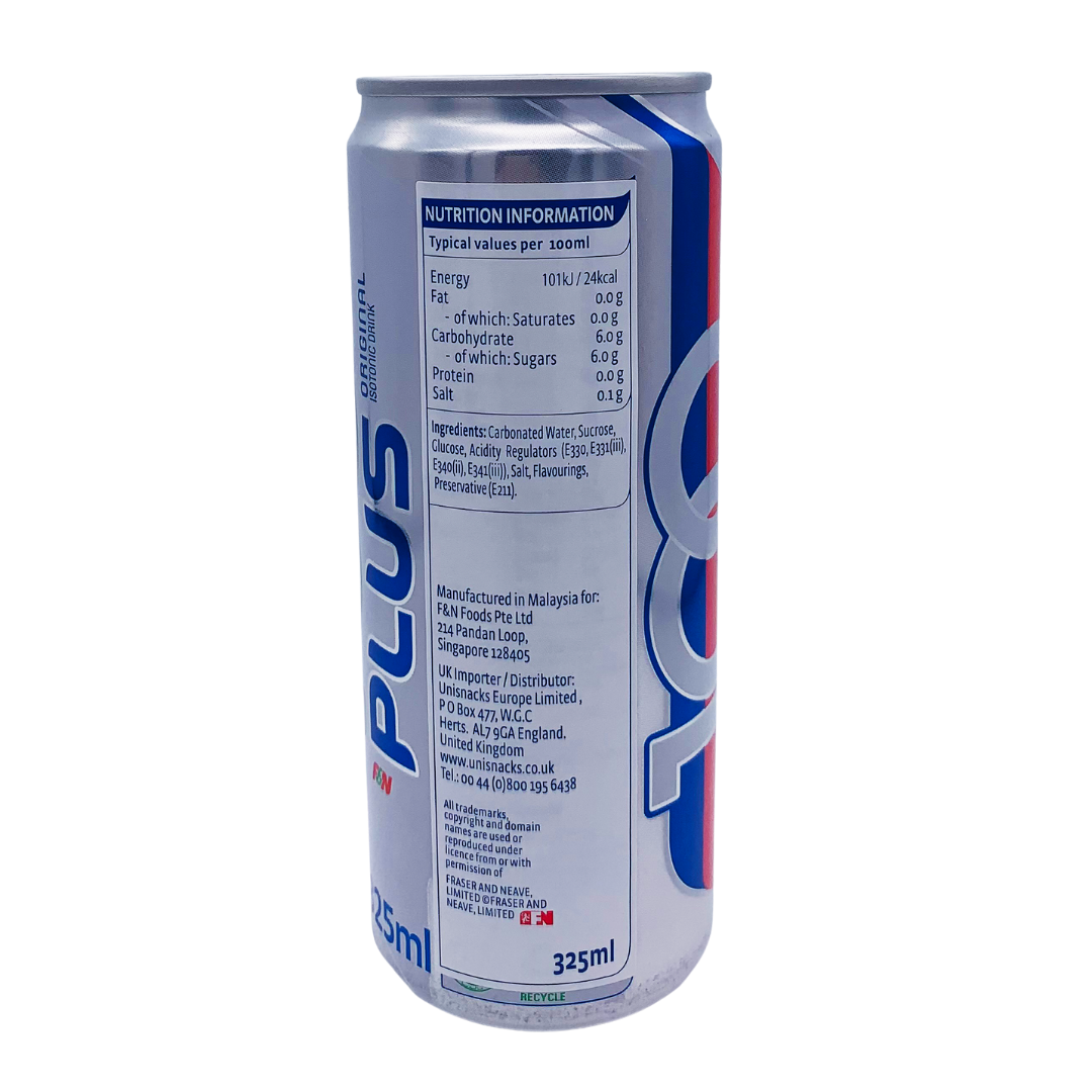 100 Plus Isotonic Drink 325ml by F&N – Thai Food Online (authentic Thai ...