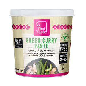 Thai Green Curry Paste (Gang Keow Wan) 1kg by Thai Taste