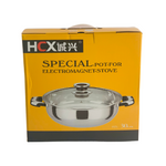 Divided Steamboat Hotpot Pot with Lid 30cm