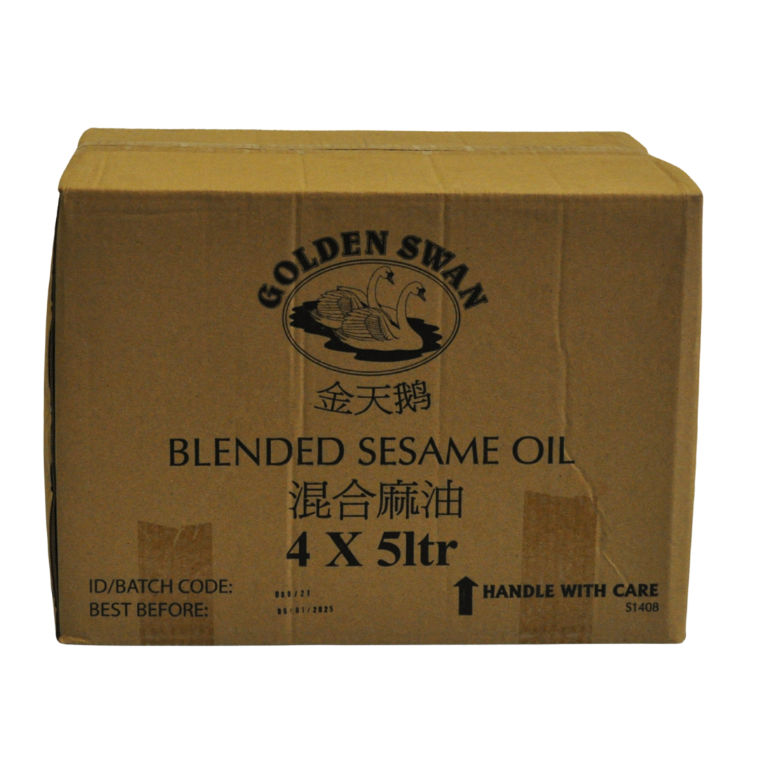 4 x 5ltr (20ltr) Blended Sesame Oil by Golden Swan