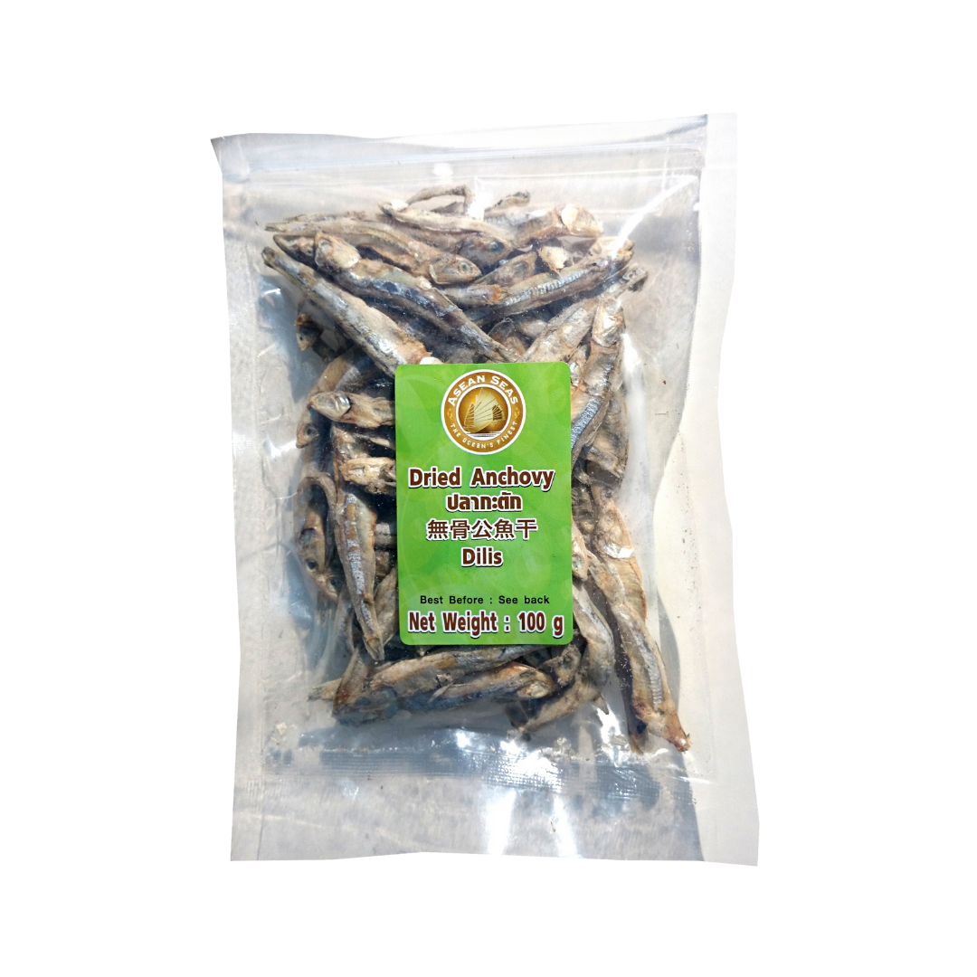 100g dried anchovy
