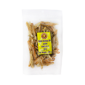 Dried Anchovy BP (Headless) 100g by Asean Seas