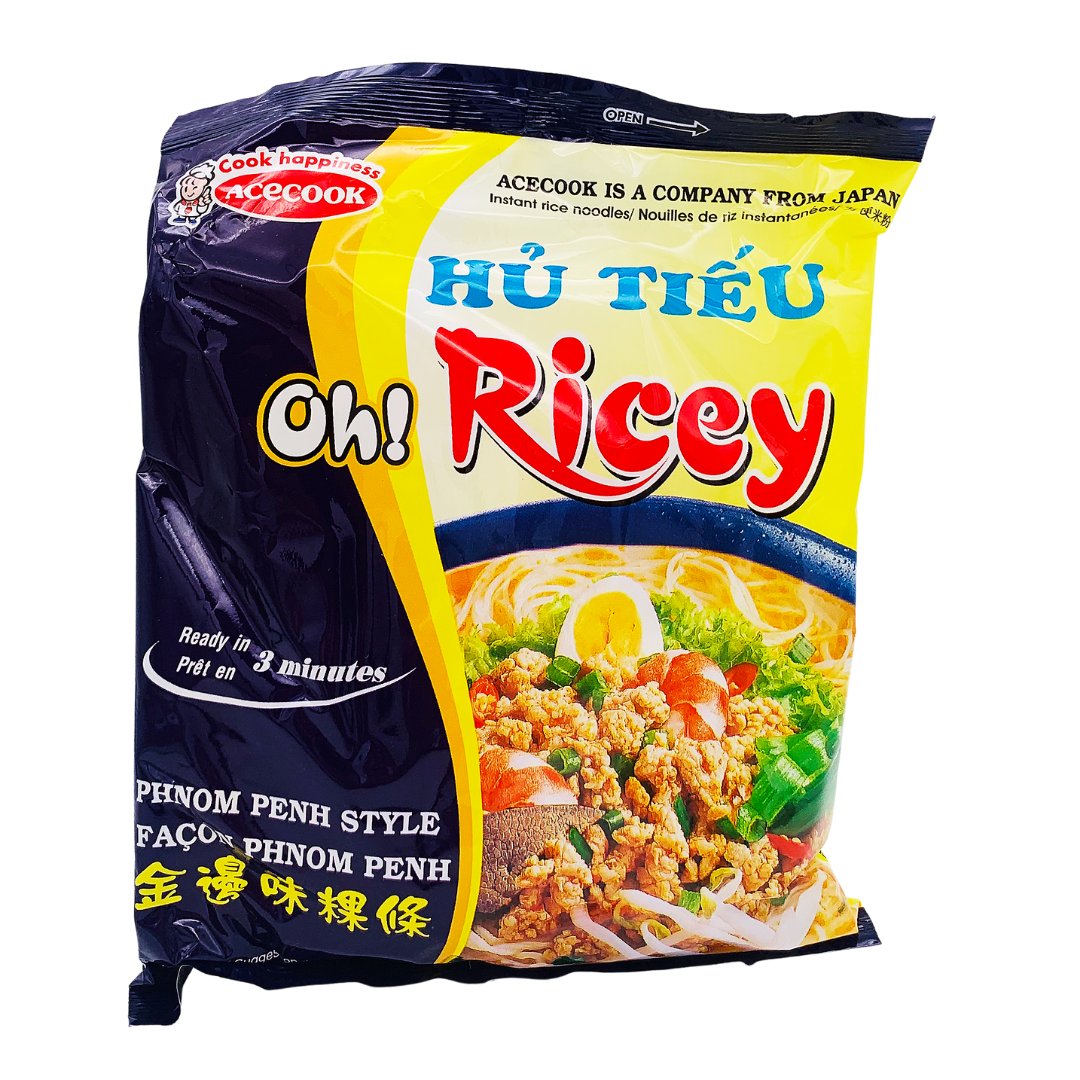 Phnom Penh Style Flavour Instant Rice Pho Noodles 71g by Oh! Ricey