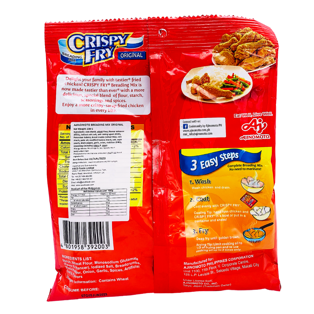 Crispy Fry Breading Mix 238g by Ajinomoto