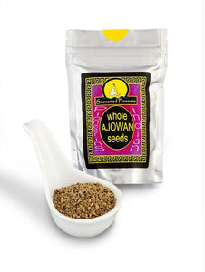 Whole Ajowan Seeds 21g by Seasoned Pioneers