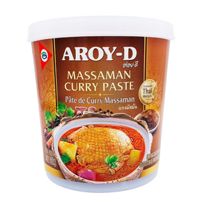 Thai Massaman Curry Paste 400g Tub by Aroy-D