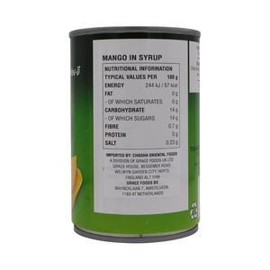 Thai Mango Slices in Syrup 425g Can by Aroy-D