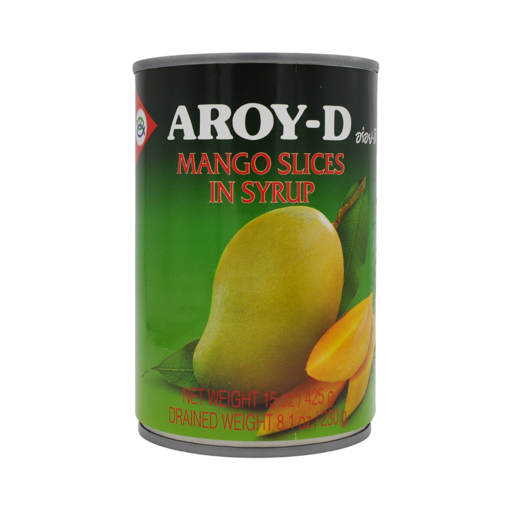 Thai Mango Slices in Syrup 425g Can by Aroy-D