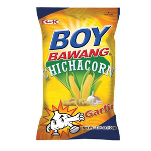 Chichacorn Super Garlic Flavour 100g by Boy Bawang