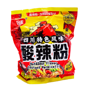 Hot and Sour Flavour Instant Vermicelli 105g by Bai Jia