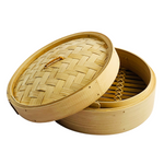 Bamboo Steamer with Lid 10 inches