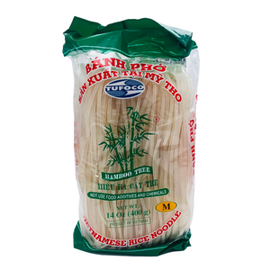 Vietnamese Rice Noodles 3mm M 400g by Bamboo Tree