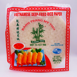 Deep Fried Rice Paper Spring Roll Wrappers 22cm 340g by Bamboo Tree
