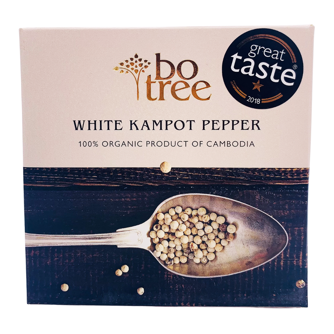 White Kampot Pepper 3 x 30g by Bo Tree