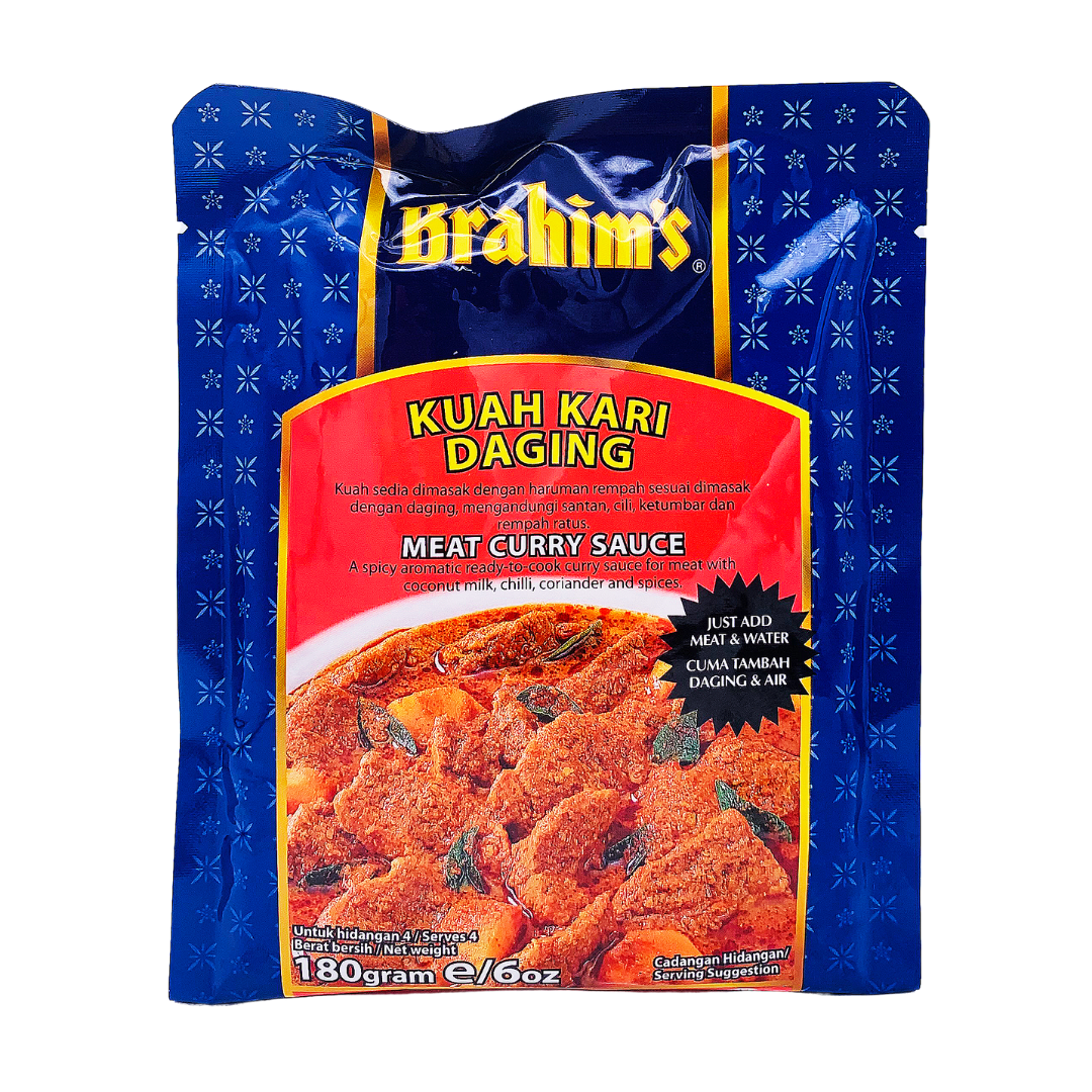 Meat Curry Sauce Kuah Kari Daging 180g by Brahims