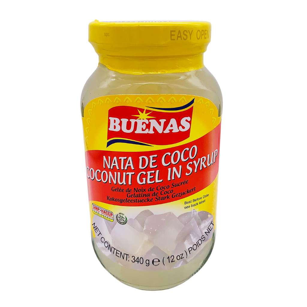 Coconut Gel in Syrup 340g Jar by Buenas