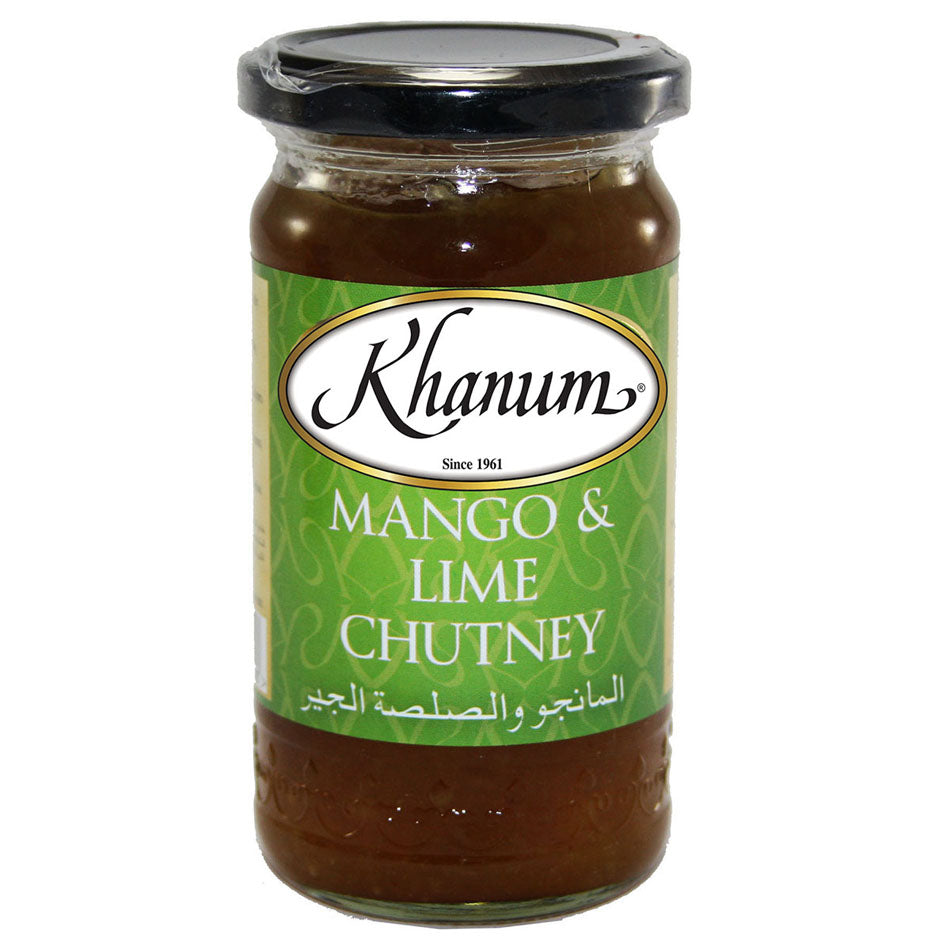 Mango & Lime Chutney 350g by Khanum