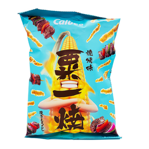 BBQ Flavour Grill-a-Corn Crisps 80g by Calbee