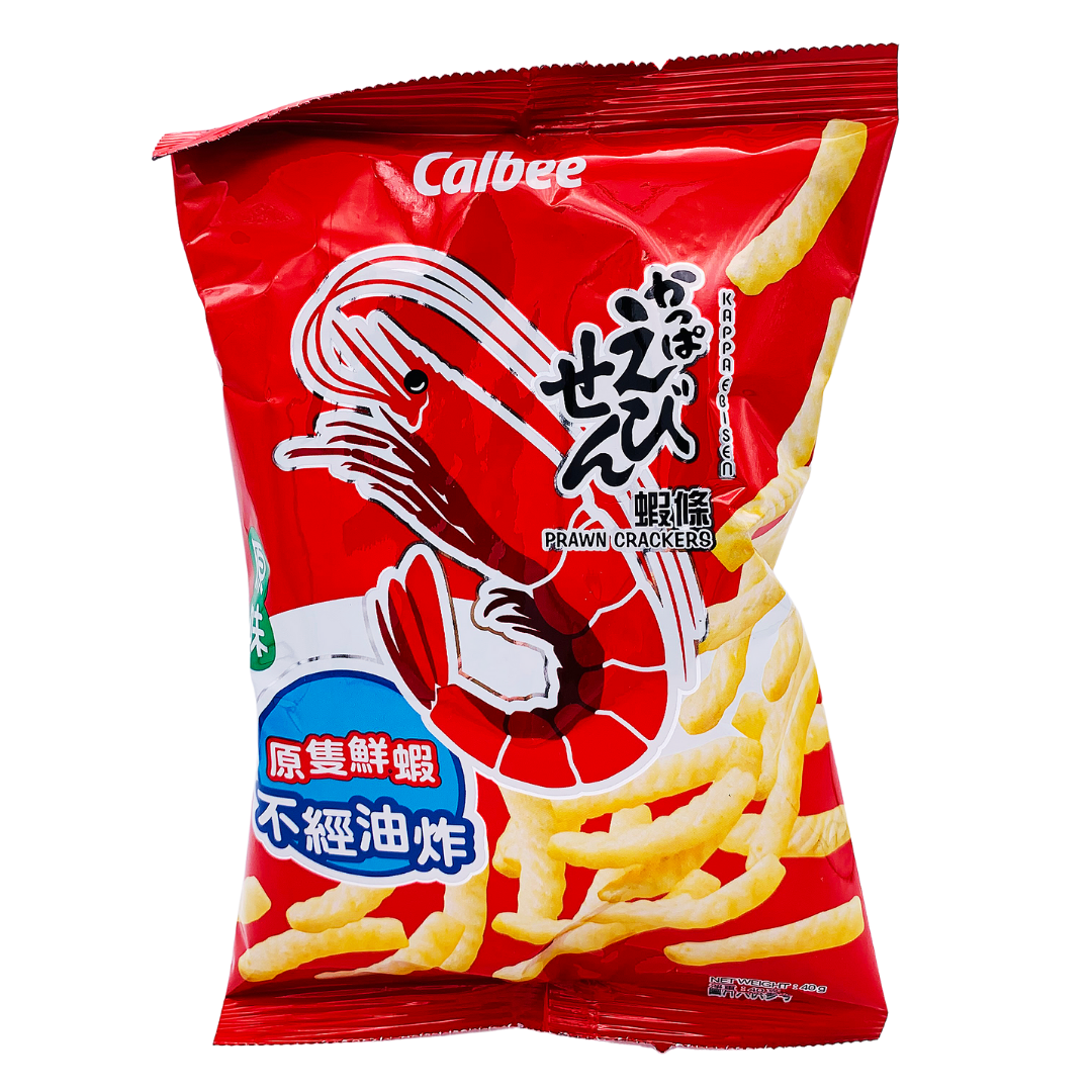 Prawn Crackers Snack Original 40g by Calbee