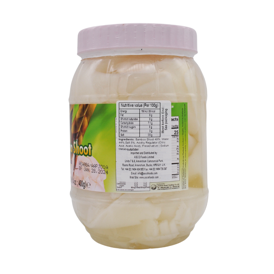 Thai bamboo shoot (jar) sour sliced 907g by Chang – Thai Food Online ...