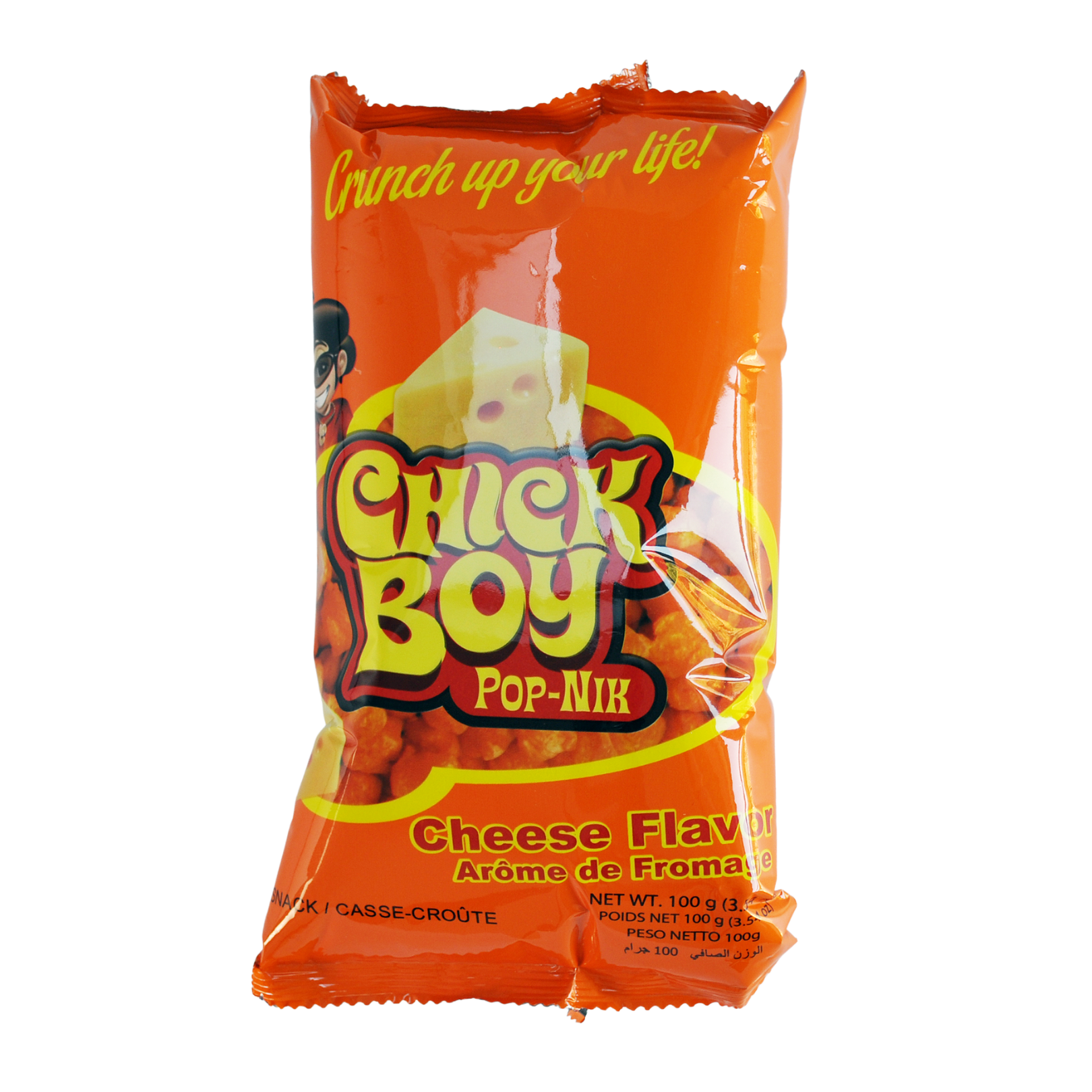 Pop-Niks Corn Snack Cheese Flavour 100g by Hobe Chick Boy