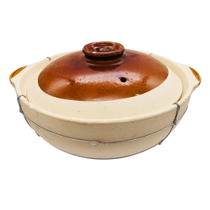 Chinese 2 Handled Clay Pot (Wired) 32cm