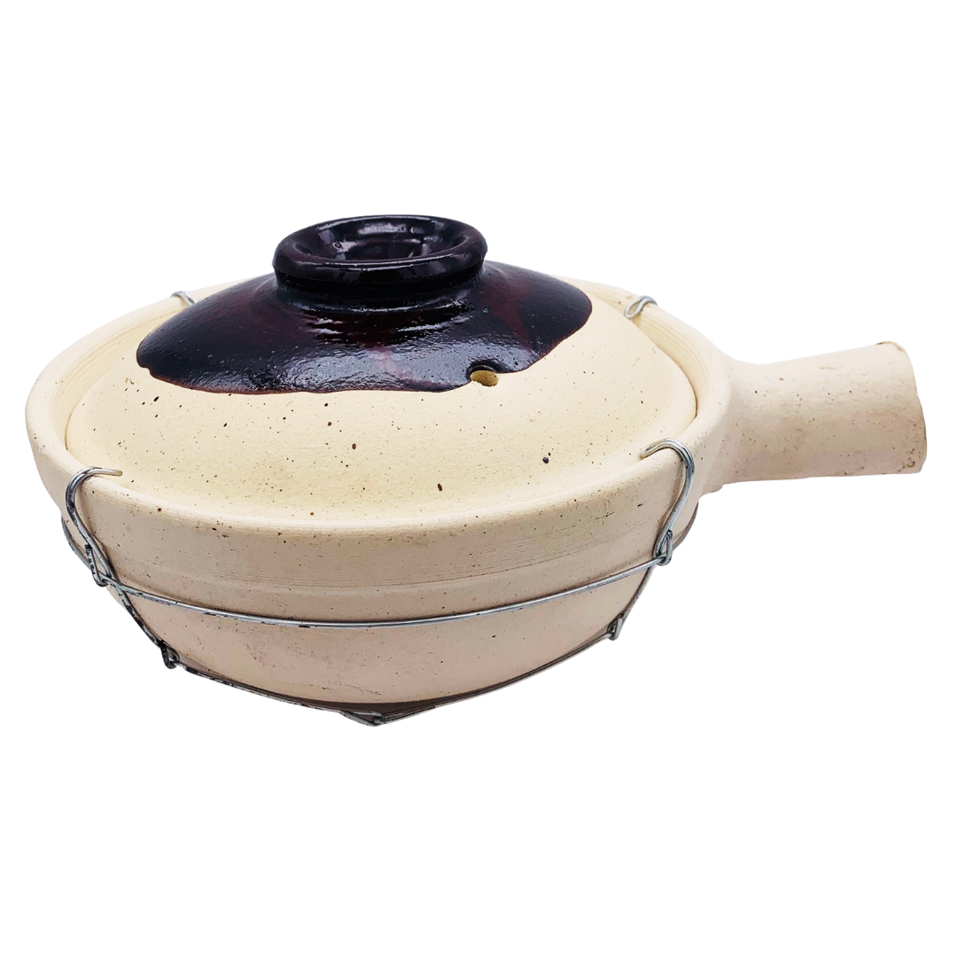 Chinese Single Handle Clay Pot (Wired) 22cm