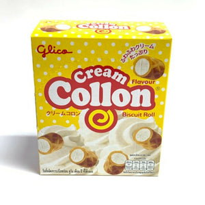 Collon Biscuit Roll Cream Flavoured 54g by Glico