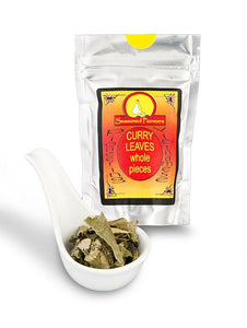 Curry Leaves Whole Pieces 6g by Seasoned Pioneers