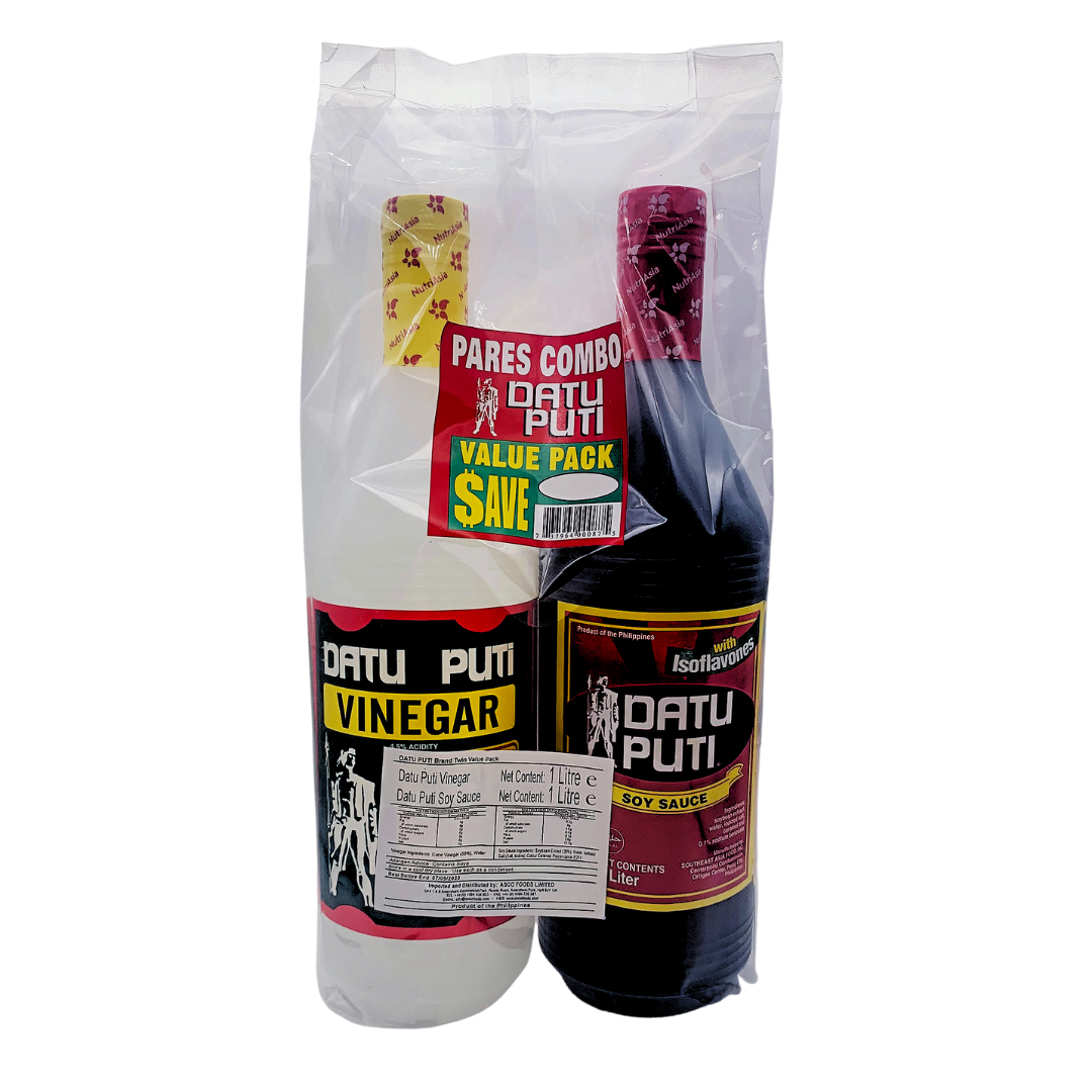 Datu Puti Box Value Pack (Soy Sauce/Vinegar) 2x1L by Datu Puti – Thai Food Online ...
