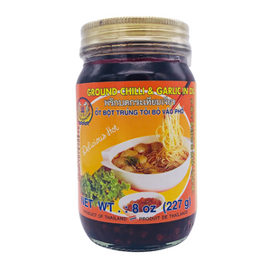 Ground Chilli and Garlic in Oil 227g by Double Seahorse