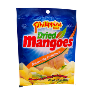 Dried Mangoes Fruit Snack 100g by Philippine Brand