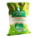 ** REDUCED ** Medium Chapatti Flour with Multigrain 10kg by Elephant Atta BB 16/11/23